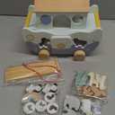 Joyreal Wooden Noah's Ark Toy for 1 Year Old Baby Boy and Girl Baptism Gift - Neutral Color Montessori Educational Toy with Animal Shape Sorter - Christian Toys for Toddler 1-3 Christmas Birthday Gift