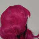 AGO Rose Purple Wavy Wigs with Bangs Pastel Bob Wig Shoulder Length Synthetic Hair for Girl Heat Resistant Fiber Wig for Daily Party Halloween Cosplay Use(405/T2356#RosePurple)