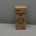 Gray Suede D Shaped Steering Wheel Cover, Breathable Non-Slip Sweat-Proof Wear-Resistant No Pilling, Warm in Winter and Cool in Summer, Universal 15 inch