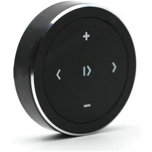 YuYue Electronic Wireless Bluetooth Media Button Remote Selfie Control Car Motorcycle Steering Wheel Music for iPhone or Android with Mount