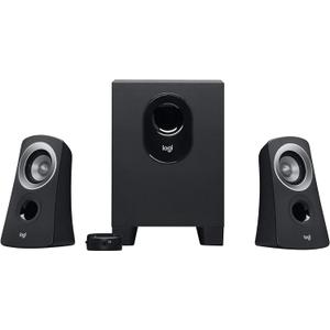 Logitech Z313 2.1 Multimedia Speaker System with Subwoofer, Full Range Audio, 50 Watts Peak Power, Strong Bass, 3.5mm Audio Inputs, PC/PS4/Xbox/TV/Smartphone/Tablet/Music Player - Black