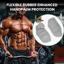 2 x Anti-Slip Workout Grips & Resistance Bands, Ergonomics Workout Rubber Gym Grips Pads for Men and Women Weightlifting, Fitness Training and Exercise, Protect Your Gymnastics Hand Grips