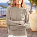 PRETTYGARDEN Two Piece Sets for Women 2026 Pullover Sweater High Waisted Sweatpants Tracksuit Lounge Set Fall Winter Outfits (Khaki Beige White,XX-Large)