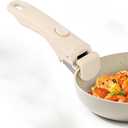 Universal Pan Handle Removable Detachable Handle Pots and Pans Handle Replacement Fits All Cookware Durable (White)