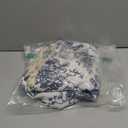 Blue Silicone Oven Mitts Pan Mats Set of 2, Heat Resistant Gloves Potholder with Non-Slip Grips Hanging Loops Pot Holder, Spring Summer for Chef Cooking, Baking, Grilling, BBQ