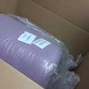 MUXHOMO 2 Inch 7-Zone Twin Mattress Topper, Egg Crate Memory Foam Mattress Topper Twin Size for Back Pain, Lavender Gel Infused Bed Pad, CertiPUR-US and Oeko-TEX Certification (38"75")
