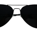 LIVHO Smoke Lens Pilot Sunglasses Retro UV400 Classic Metal Frame Shades