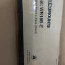 FLEXIMOUNTS 12-inch-by-72-inch Wall Shelf Garage Storage Rack Wall Mounted Floating Shelves,1x6ft ,Black, 2-Pack