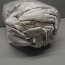 Extra Wide Pinch Pleat Thick Linen Sheer Curtains 96 Inches Long for Living Room, Cream Beige Viral Bedroom Curtain 2 Panels Set Light Filtering Farmhouse Window Drape Privacy Ceiling Track 70"W x96"L