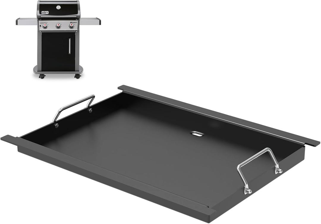 Spirit 300 Full Size Griddle Insert for Weber GS4 Spirit I/II 300 Series Gas Grill E310,E320,S310,E315,S320,E330,S330 Parts,6787 Carbon Steel Flat Top Griddle Replacement Parts for Weber 7638 7639