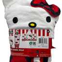 Sanrio Hello Kitty Bath Hooded Towel Wrap 24” x 50” NWT HH535L 3+ Bath Time