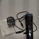 Norelco Philips 100% Waterproof Beard Trimmer 3000 Series with Self-Sharpening Blades, 40 Adjustable Beard Trimmer Length Settings & Two Lift&Trim Combs, USB Charging, BT3620/40 (Black)