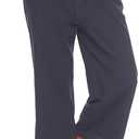 LNX Womens Linen Pants High Waisted Wide Leg Drawstring Casual Loose Trousers with Pockets size XL