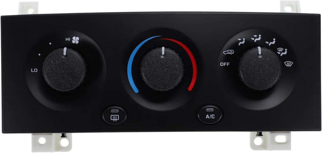 A/C Heater Climate Control Switch Module Panel for Jeep Grand Cherokee 01-04 HVAC Climate Temp Unit No.55115904AB/55115904AC/599-226/599226/P55115904