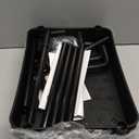 Laiensia 3-Tier Storage Carts,Multifunction Utility Rolling Cart Kitchen Storage Organizer,Mobile Shelving Unit Cart with Lockable Wheels for Bathroom,Laundry,Living Room,With Classified Sticker,Black