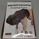 Wearable Automatic Dog Poop Collection Pants, Dog Poop Collector with Replaceable Dog Poop Bags for Old Dog Puppy Outdoor Use (S)