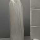 White Tall Floor Vase, 24" Ceramic Large Vase, Decorative Flower Vases for Modern Home Decor Living Room Office Bedroom Kitchen Wedding Centerpieces Farmhouse Dcor (Height-24 Inch, Vertical Stripes)