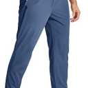 MAGCOMSEN Men's Joggers with Zipper Pockets Lightweight Hiking Sweatpants Athletic Pants for Men Running Workout Traning Gym, 4XL