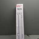 Reinforced 26 Inch Tall Retractable Dog Gate to Step Over 55" Wide Short Mesh Baby Gate Retractable Baby Gate for Doorway Low Outdoor Retractable Gate Small Pet Gate for Stair Puppy Gate for The House (Black)