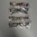 Kerecsen Women's Reading Glasses 4 Pairs Ladies Fashion Spring Hinge Readers (4 Pack Mix)2.25x