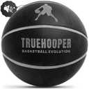 Silent Basketball Size 7 (29.5") Upgrade Dribble Dream Si-Lent Basketball, Foam Basket-Ball No Noise, Quiet Basket-Ball Dribbling Indoor, Training Ball for Indoor Activities, Gift for Youth (Black)