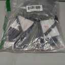 Archies Arch Support Flip Flops for Men & Women – Orthotic Sandals for Plantar Fasciitis Relief – Lightweight, Cushioning, Shock-Absorbing Sandals for Walking, Foot Pain & All-Day Comfort - Black (US Men's 8 / US Women's 9) 