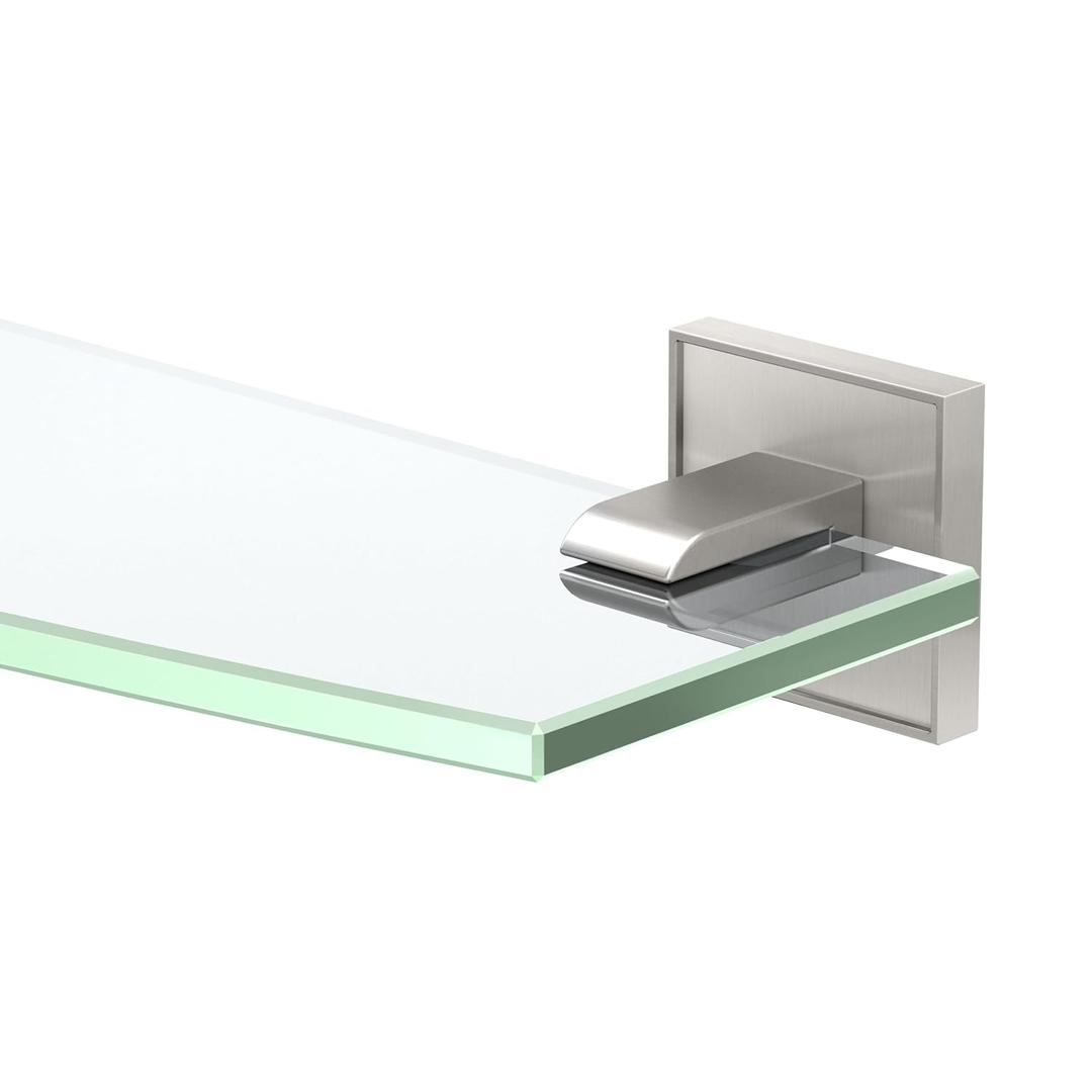 Gatco 5626 Mode Glass Shelf, Satin Nickel