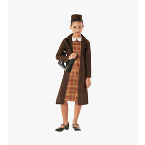 Morph Rosa Parks Costume For Girls Colonial Costume Girls Historical Outfits Rosa Parks Size L