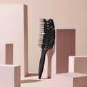 The Hair Edit Detangle & Massage Brush Wet & Dry Brush With Ergonomic Paddle, Non Slip Grip Scalp Massager with Soft Flexible Bristles, Anti-Breakage Hairbrush for Thick, Curly, Straight, Fine Hair