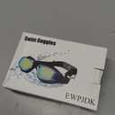 EWPJDK Swim Goggles - 2 Pack Swimming Goggles Anti Fog No Leaking For Adult Women Men