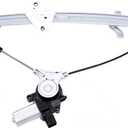 HICKS 741-306 Front Driver Left Side Power Window Regulator with Motor Compatible with 2003-2007 Honda Accord (4 Door Sedan)
