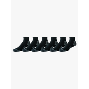  Men's Athletic Ankle Socks, Cushioned with Arch Support, Moisture Wicking