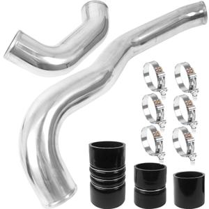 Max Flow Hot Side Intercooler Pipe Boot Kit for 2008-2010 Ford F250/ F350/ F450/ F550 6.4L Powerstroke Diesel