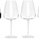Luigi Bormioli Talismano Chardonnay Grand Cru White Wine Glasses 18.5 oz Set of 4 – Enhances Aroma & Flavor – Stemmed Wine Glasses for Dining, Entertaining & Tasting Sessions – Crystal Drinkware