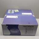 Ceiling Fans with Lights and Remote - Bulbs Included, Caged Fandelier with Handcrafted Beaded Décor 19 inches Reversible Flush Mount Installation Ceiling Fan, Off-White