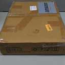 VEDECASA 2 Tier Modern White Wooden Under Desk Printer Stand with Storage Bag for Home Office Desktop Printer Table Organizer Mobile Printer Shelf Cart with Caster Wheel (White)