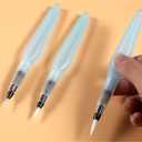 Water Pen, Multifunctional 8-Piece Refillable Watercolor Brushes, Leakproof Water Pens Suitable for Watercolor Painting,Artists, Calligraphy
