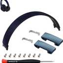Studio Pro 2023 Replacement Headband & Hinge Replacement for Studio Pro 2023 Headphone,Durable Parts Accessories Repair Kit Set (Blue)