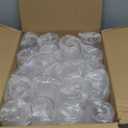 BESTSTAR 40 PCS Clear 12 Oz Plastic Wine Whiskey Glasses, Diamond Stemless Unbreakable Disposable Wine Glasses for Parties, Ideal for Weddings, Christmas, Halloween,Holidays, Pool Party, Daily Use