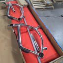 Wonline 3 Seat Waiting Room Chair with Armrest PU Leather Office Furniture, Office Guest Seating Lobby Conference Reception Chairs for Airport Clinic Hospital Bank Salon Barber(Red&Black)