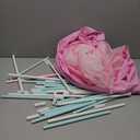 Sumbababy Princess Castle Tent for Girls Fairy Play Tents for Kids Hexagon Playhouse with Fairy Star Lights Toys for Children or Toddlers Indoor or Outdoor Games (Pink)