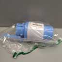 Water Bottles Dispenser Blue Manual Hand Pressure Drinking Fountain Pressure Water Press Pump (Aqua)