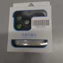 for iPhone 17 Pro Case with Camera Lens Protector, Minimal No Back Bumper Frameless Slim Thin Lightweight Silicone Bumper Cover Compatible with MagSafe Wireless Charging (Black)