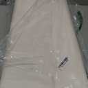 VEDHAA 3D Anti-Collision Wall Padding for Kids, Peel and Stick Upholstered Wall Panels, Queen Headboard, Playroom Decorative Protection Panel, Pack of 2 Panels Sized 23.6” X 11.8” (White)