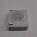 Gaiatop USB Desk Fan, 3 Speeds Strong Airflow, 5.5 Inch Portable 90° Rotate Quiet Cooling, Small Personal Table Fans for Bedroom Home Office Travel Black