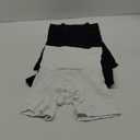 Mens Shapewear Tummy Control Shorts Compression, Slimming Body Shaper Boxer Briefs underwear (Small, Black/White/Black)
