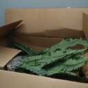 Nearly Natural 6788 Double Giant Boston Fern Hanging Basket,Green