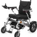 18 Miles Long Travel Range Corse Motility 2025 Upgrade Compact Electric Wheelchair for Adults - Lightweight 60lbs, Foldable Motorized Power Chair for Seniors, 600W Motors, All-Terrain Capability