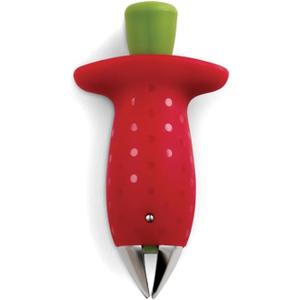 Chef'n Original Stem Gem Strawberry Huller, Red/Green - 102-138-005