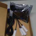 Dreamcolor Acrylic Interior Car LED Strip Light with Wireless APP, RGB 18 in 1 with 175 inches 600 LEDs Fiber Optic Car Ambient Lighting Kits, Dual Zone Sound Active Function LED Strip for Car